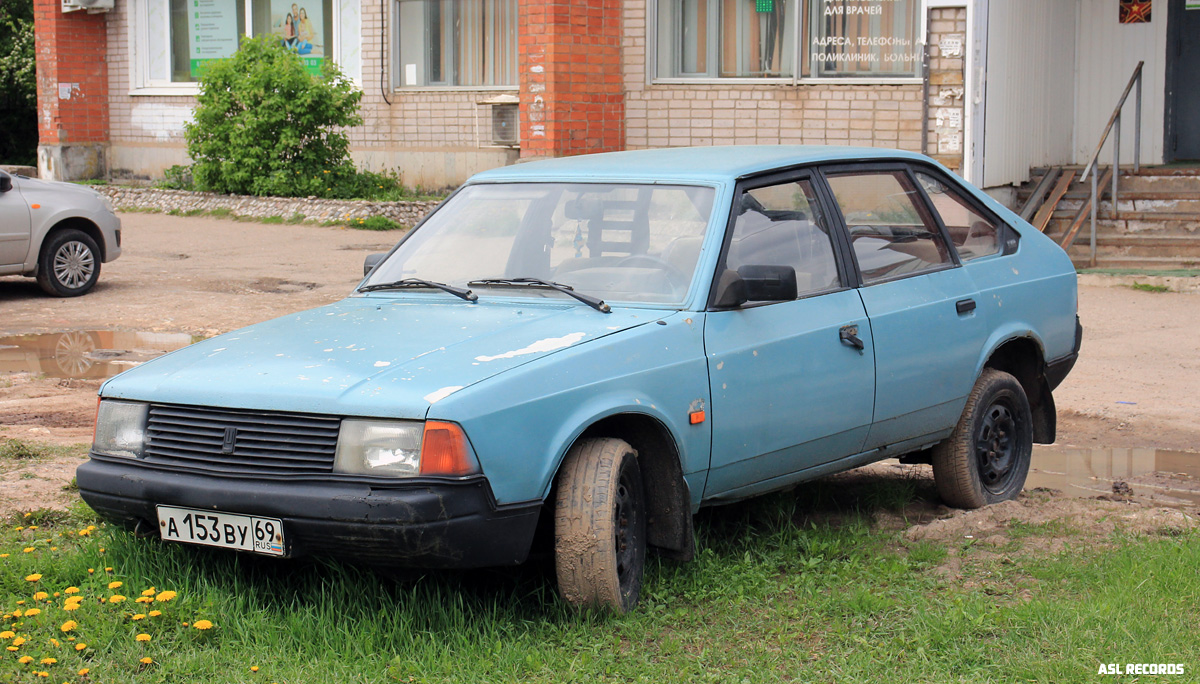 Новгородская область, № А 153 ВУ 69 — Москвич-214122 '94-98