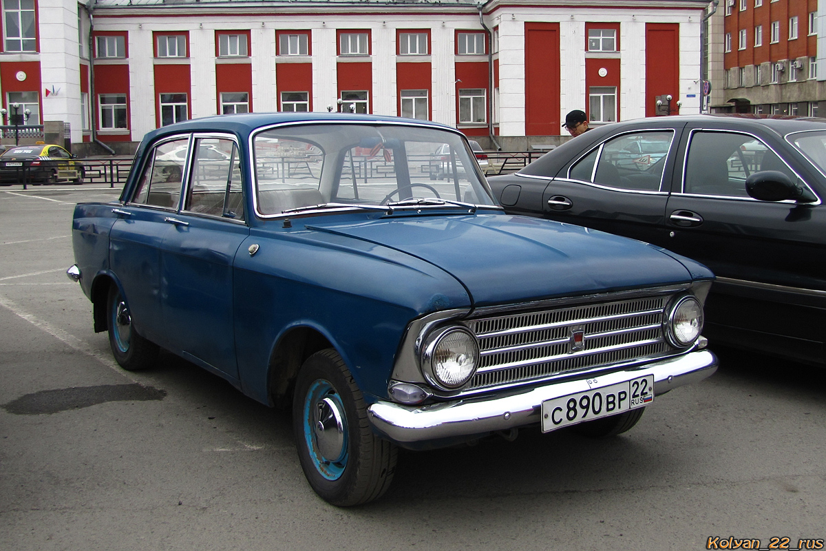 Алтайский край, № С 890 ВР 22 — Москвич-408 '64-69; Алтайский край — День Победы. Барнаул. 2018 г.