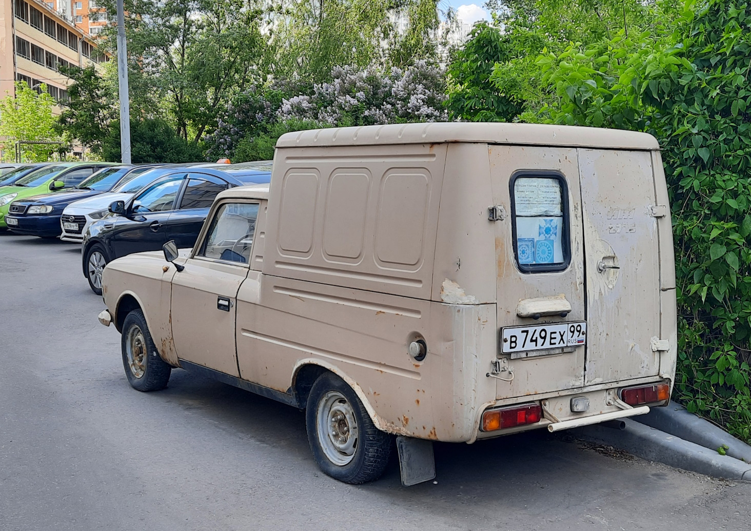 Москва, № В 749 ЕХ 99 — Иж-27156 '88-01