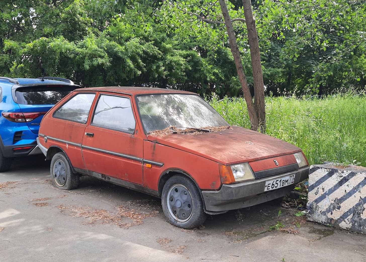 Москва, № Е 651 ВМ 77 — ЗАЗ-110206 Таврия '90-07