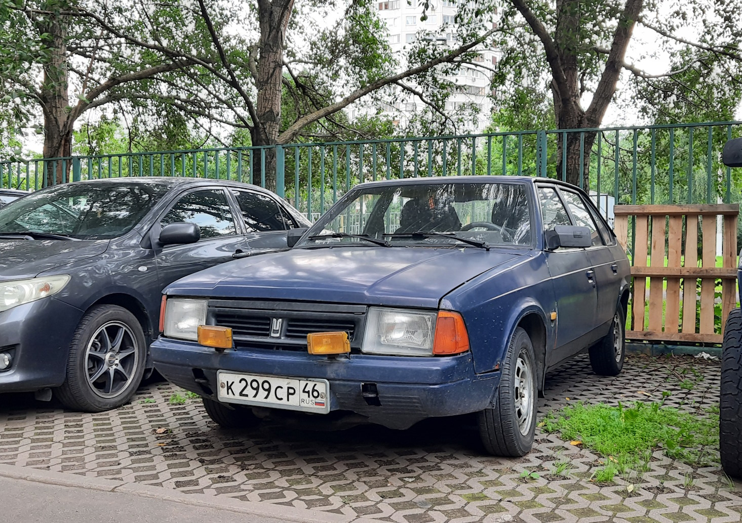 Курская область, № К 299 СР 46 — Москвич-214122 '94-98