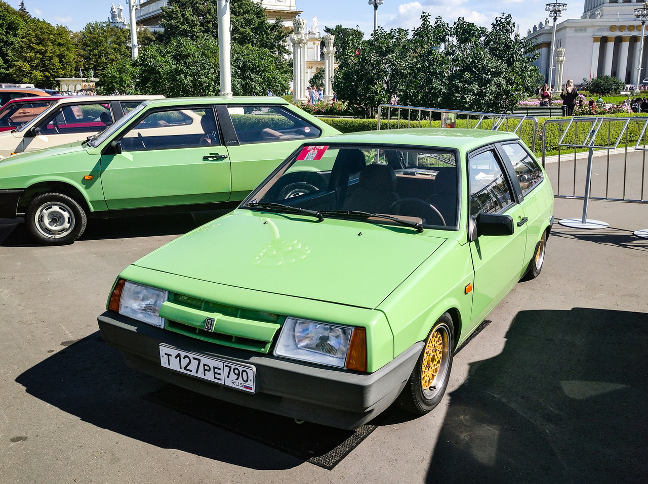 Московская область, № Т 127 РЕ 790 — ВАЗ-21083 '87-94; Москва — Фестиваль "ПроДвижение" 2025
