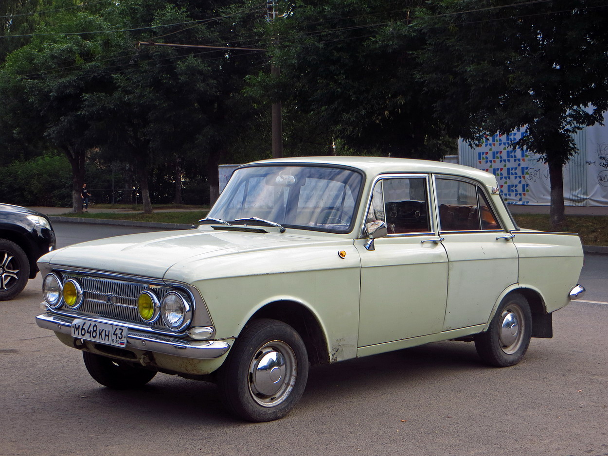 Кировская область, № М 648 КН 43 — Москвич-412ИЭ (Иж) '70-82