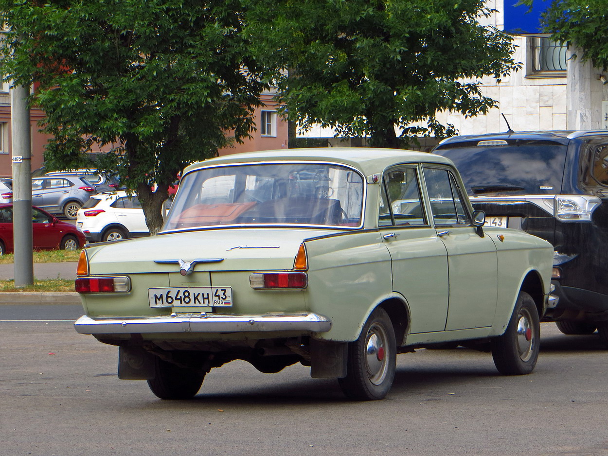 Кировская область, № М 648 КН 43 — Москвич-412ИЭ (Иж) '70-82
