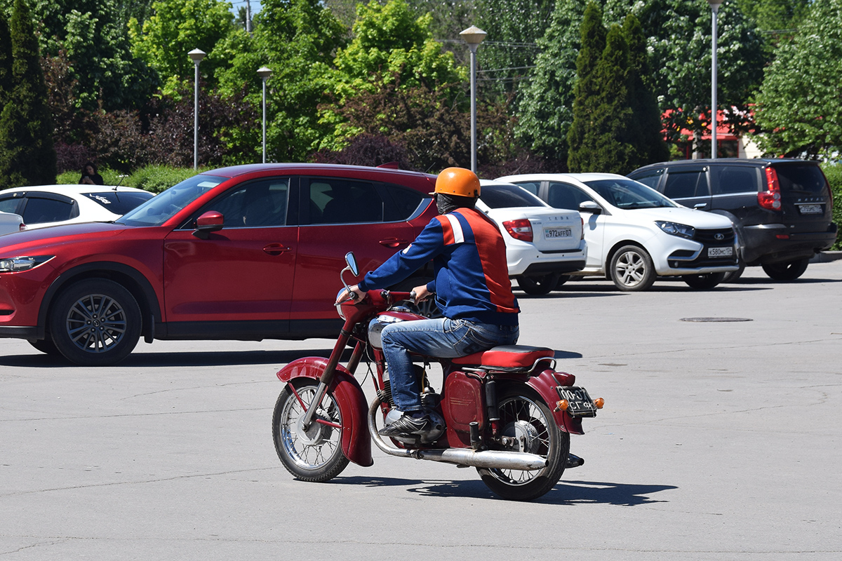 Волгоградская область, № 00-07 СГФ — Jawa 350 typ 360 '64-74; Волгоградская область — День Победы 9 мая 2025