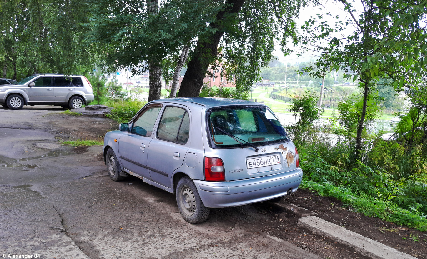 Челябинская область, № Е 456 НН 174 — Nissan March (K11) '92-03
