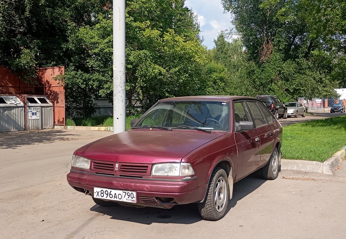 Московская область, № Х 896 АО 790 — Москвич-214145 Святогор '98-99