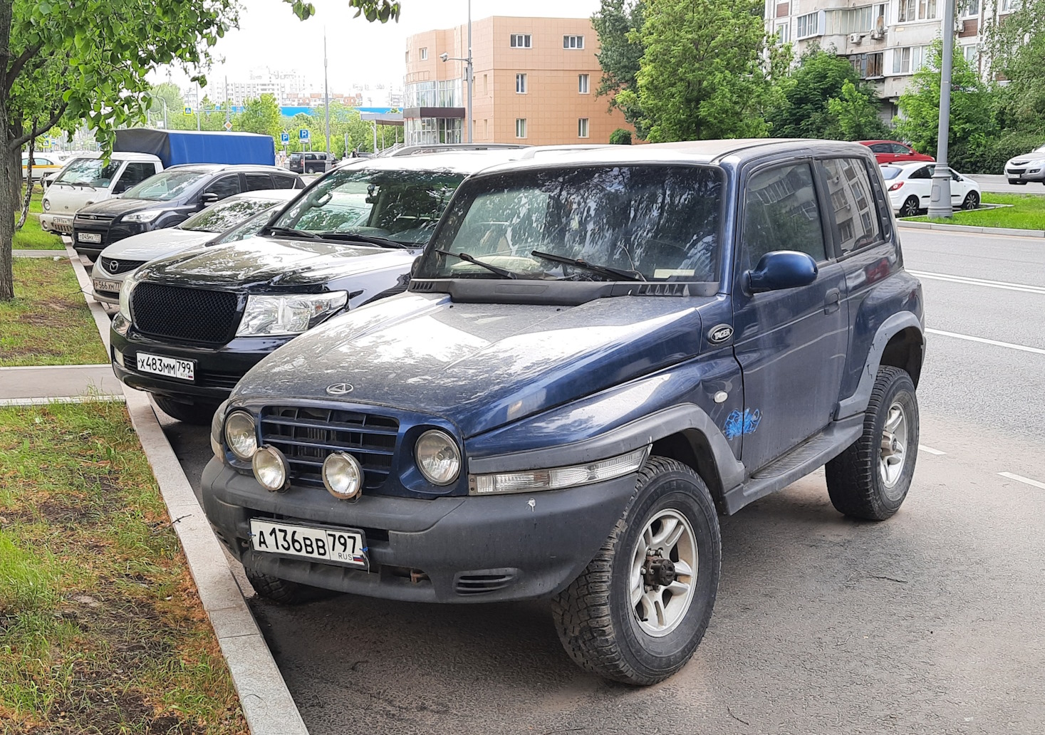 Москва, № А 136 ВВ 797 — ТагАЗ Tager '08-12