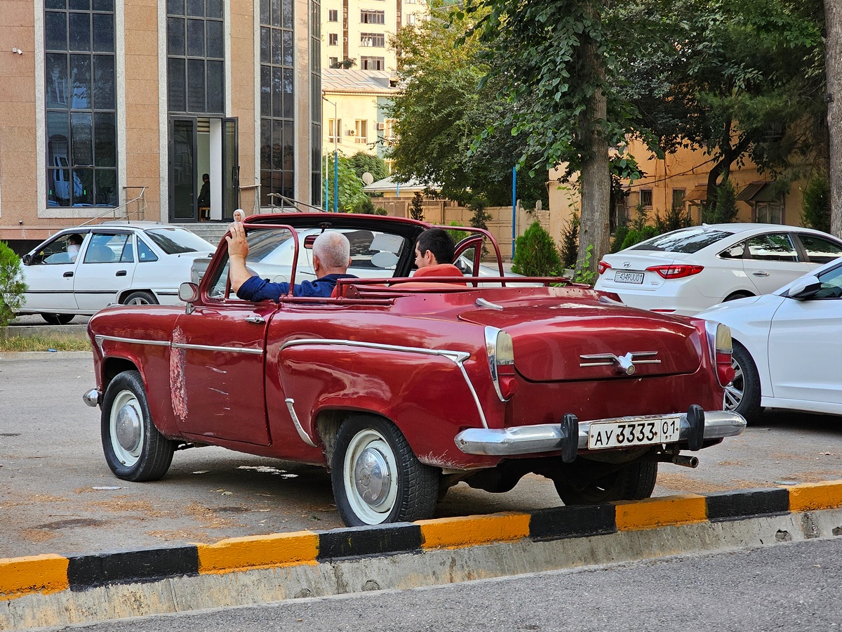 Таджикистан, № АУ 3333 01 — Москвич-402/407/403 (общая модель)