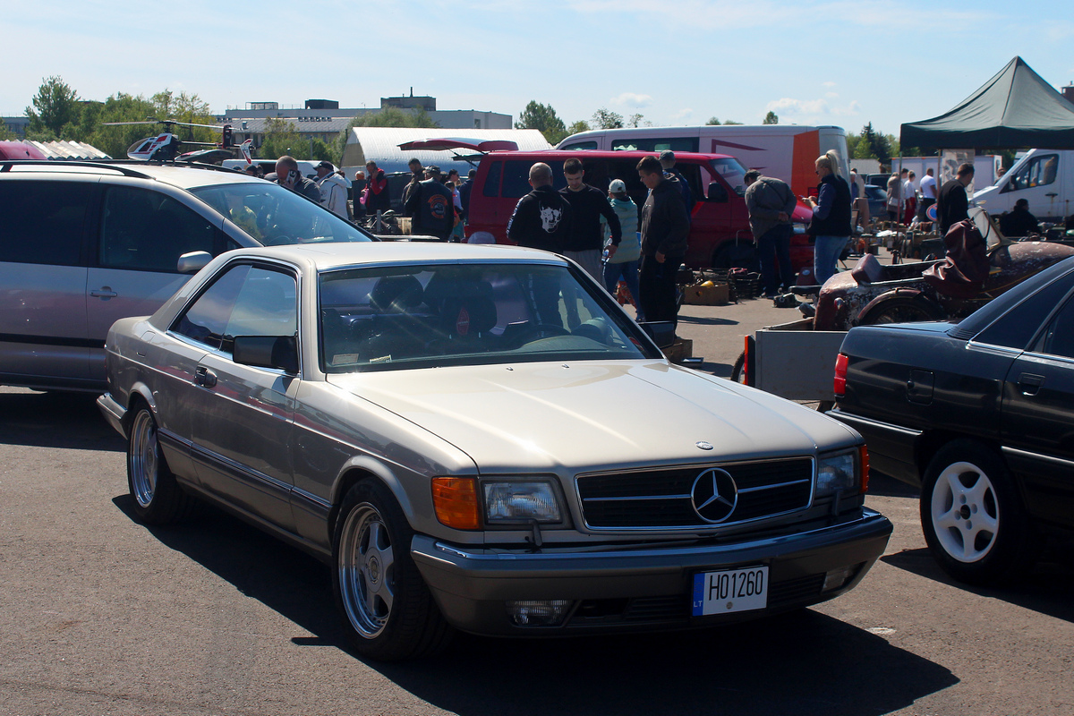 Литва, № H01260 — Mercedes-Benz (C126) '81-91; Литва — Retro mugė 2025