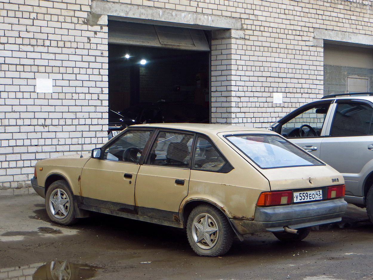 Кировская область, № У 559 ЕО 43 — Москвич-21412 '86-94