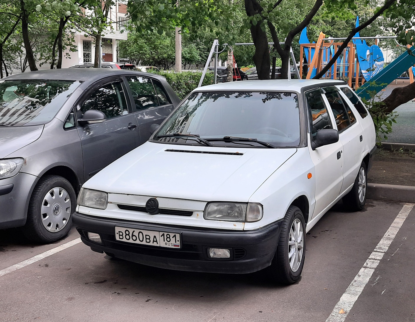 Москва, № В 860 ВА 181 — Škoda Felicia (Typ 781, 791) '94-01