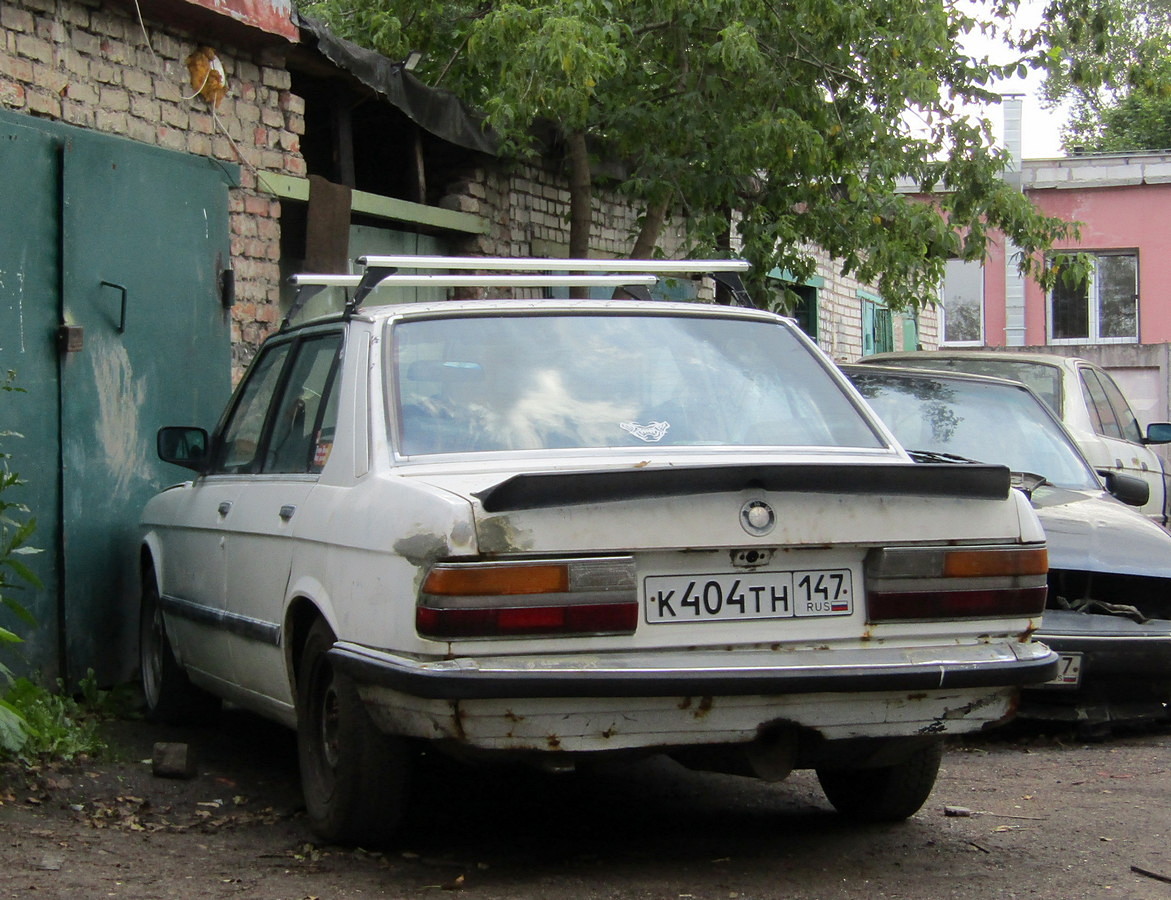 Ленинградская область, № К 404 ТН 147 — BMW 5 Series (E28) '82-88