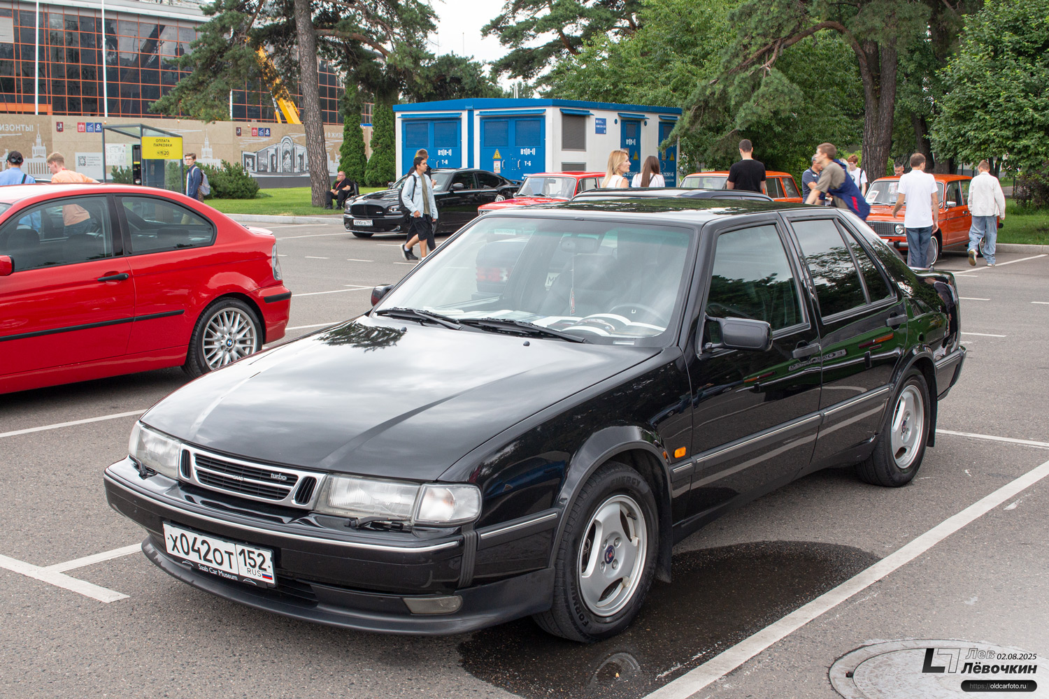 Нижегородская область, № Х 042 ОТ 152 — Saab 9000 '84-98; Москва — Фестиваль "ПроДвижение" 2025