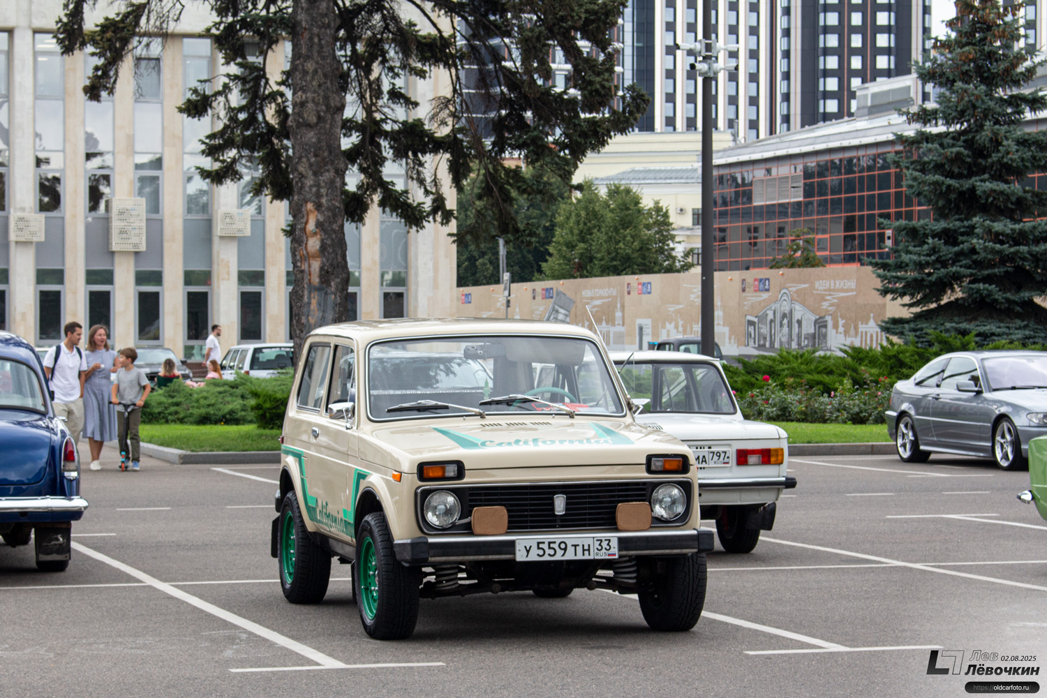 Владимирская область, № У 559 ТН 33 — ВАЗ-2121 Нива '77-94; Москва — Фестиваль "ПроДвижение" 2025