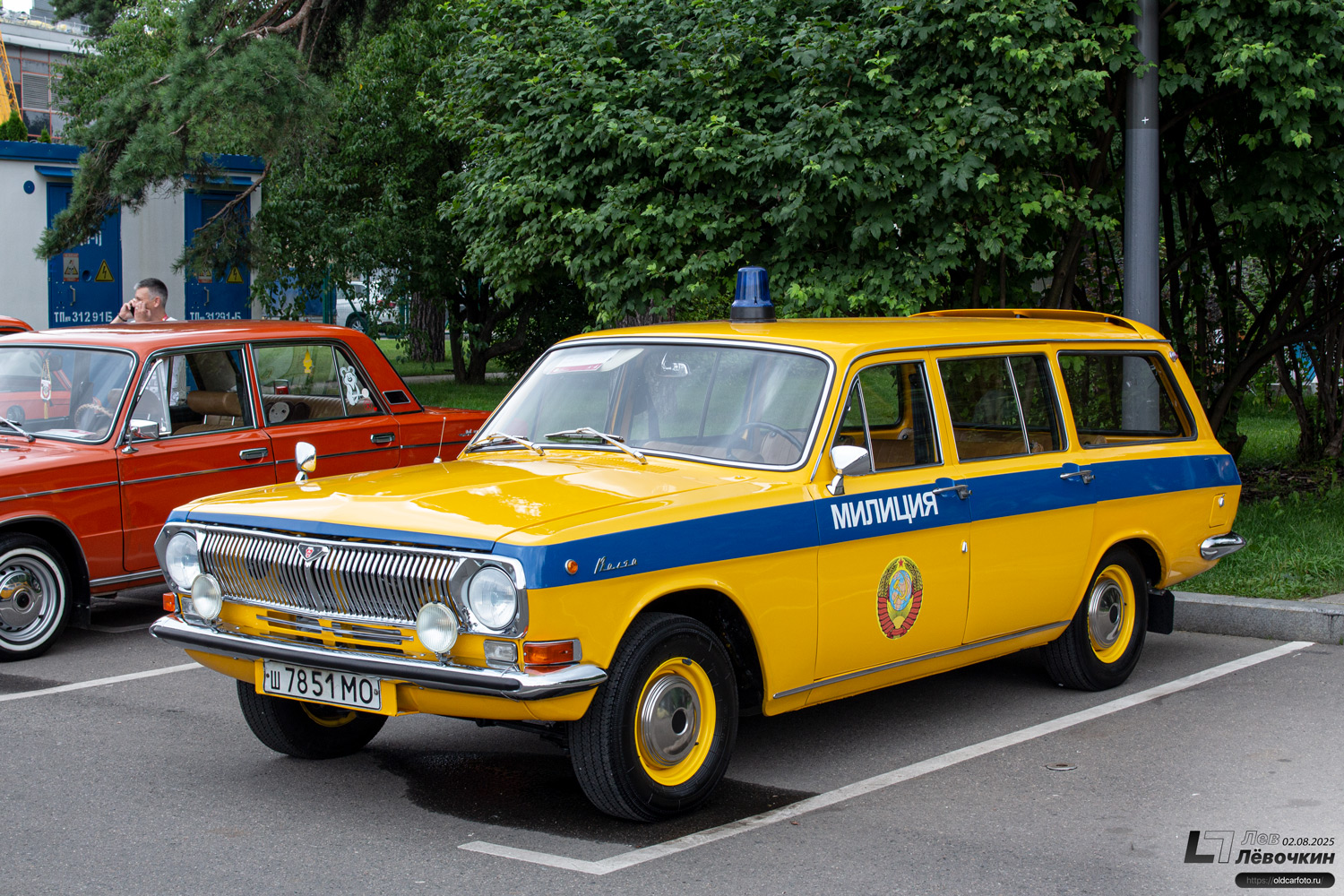 Москва, № Ш 7851 МО — ГАЗ-24-02 Волга '72-87; Москва — Фестиваль "ПроДвижение" 2025