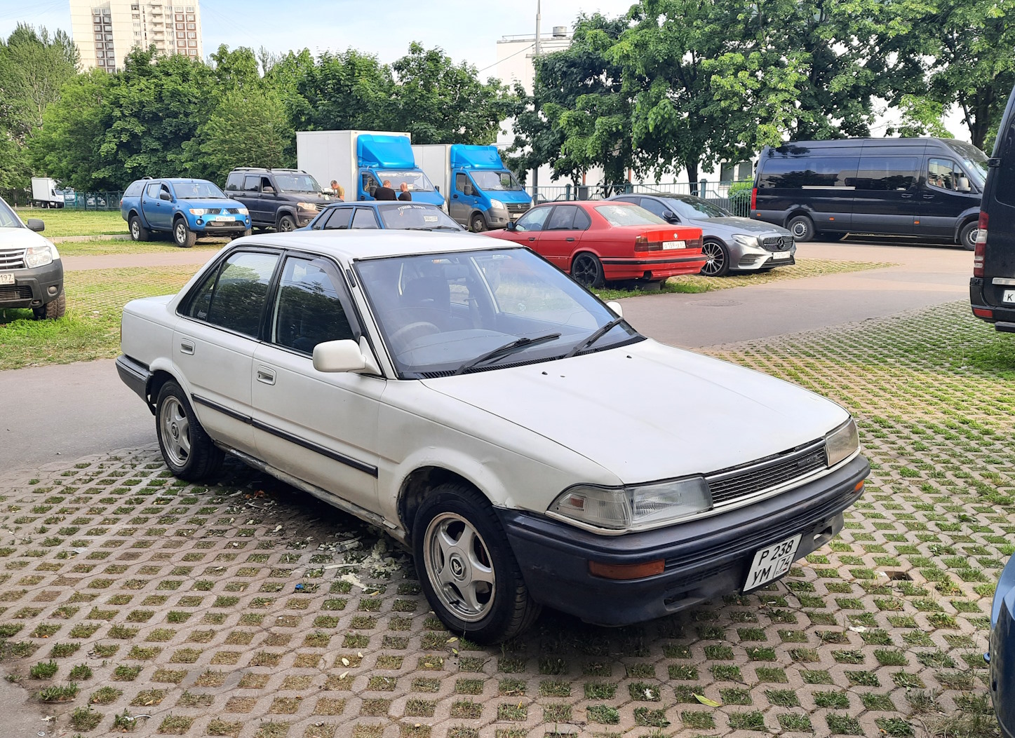 Челябинская область, № Р 238 УМ 74 — Toyota Corolla (E90) '87-92