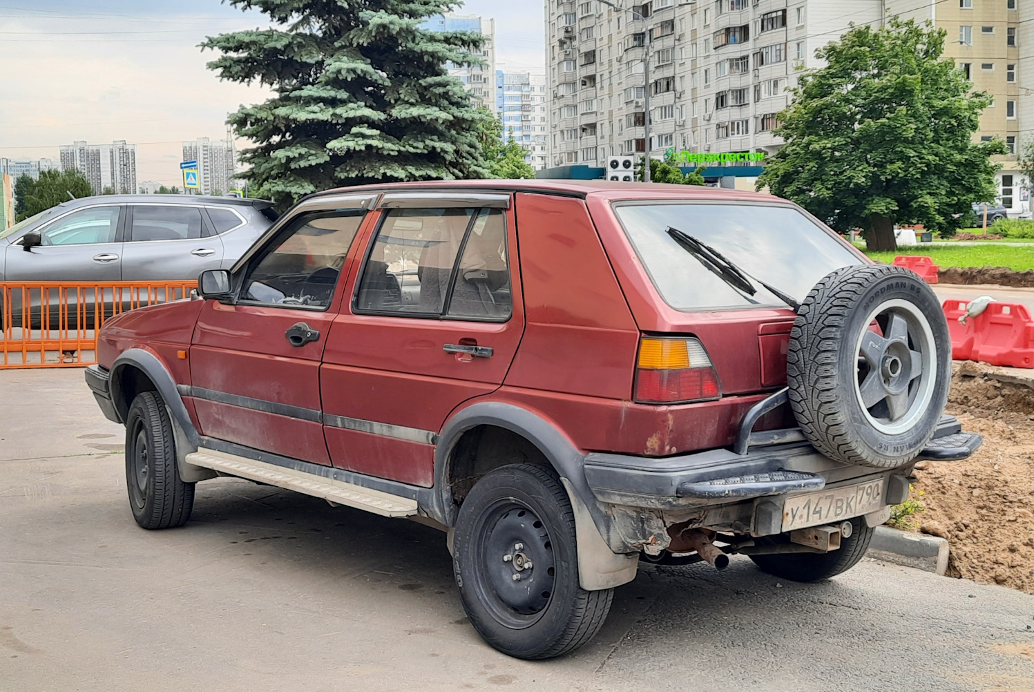 Московская область, № У 147 ВК 790 — Volkswagen Golf Country (Typ 1G) '90-91