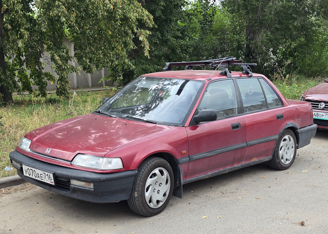 Татарстан, № У 070 АЕ 716 — Honda Civic (4G) '87-91