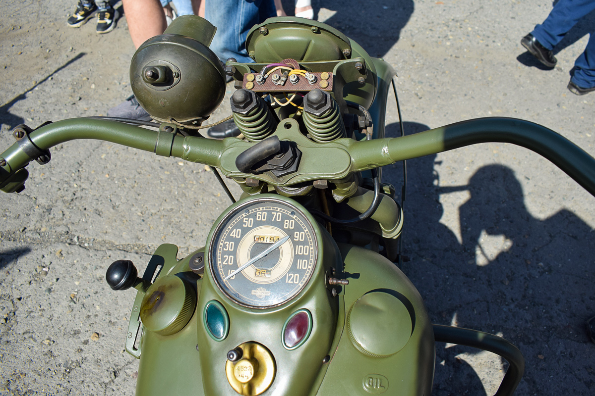 Алтайский край, № 0727 АЛД — Harley-Davidson WLA '40-52