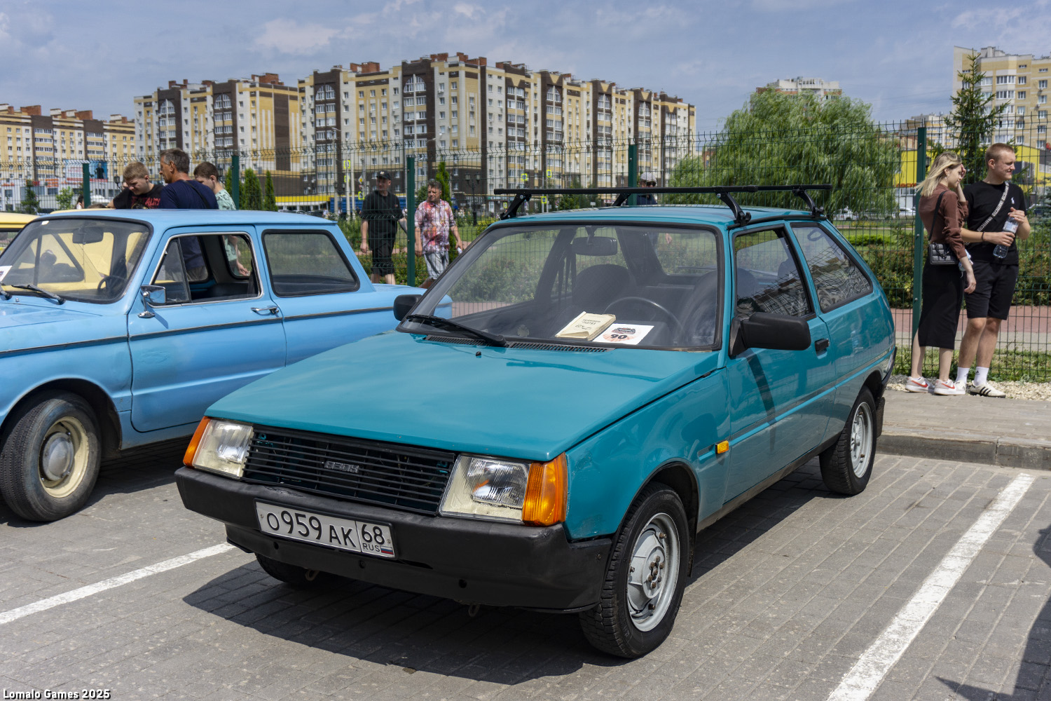 Тамбовская область, № О 959 АК 68 — ЗАЗ-110216 Таврия '90-99; Тамбовская область — Фестиваль легендарной техники 2025