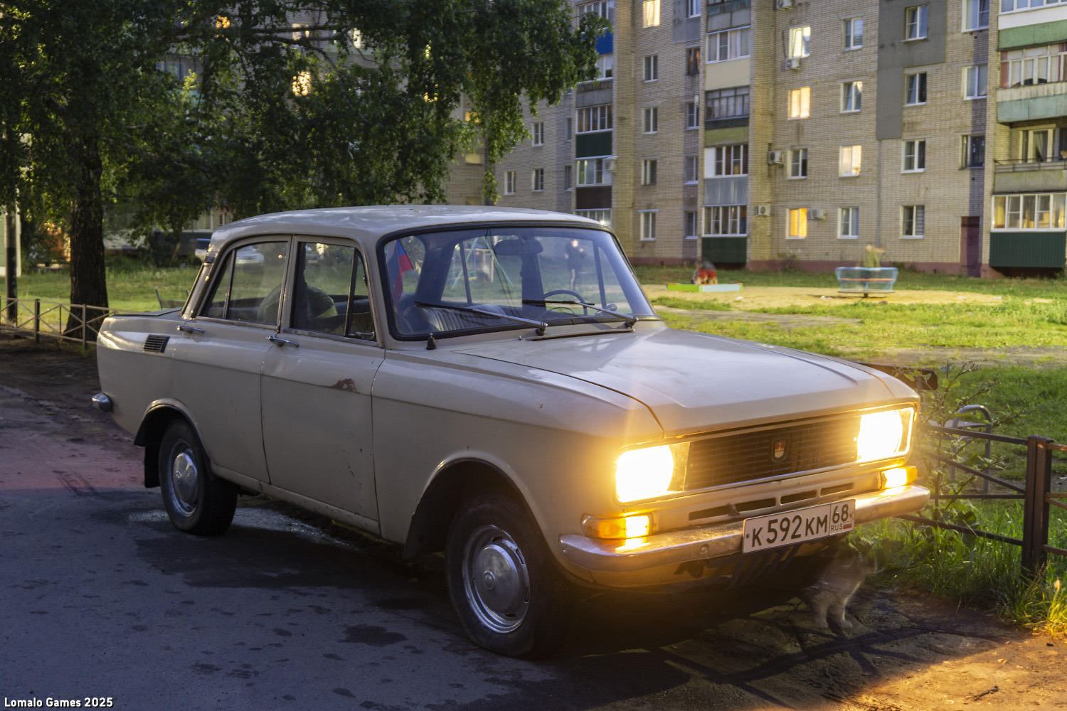 Тамбовская область, № К 592 КМ 68 — Москвич-2140 '76-88