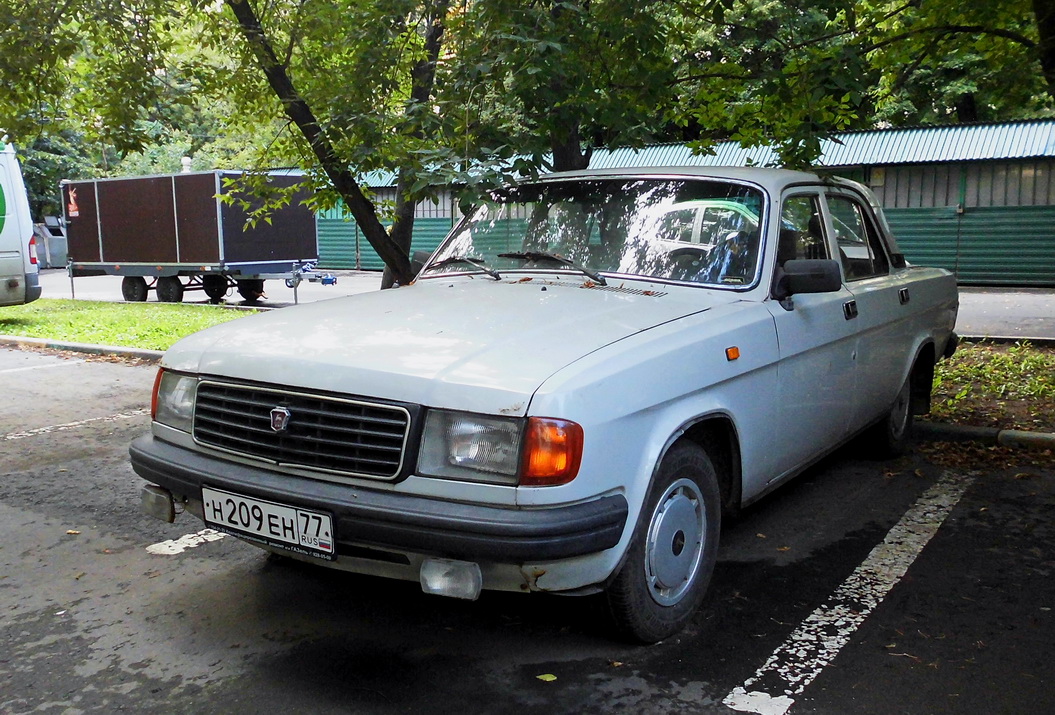 Москва, № Н 209 ЕН 77 — ГАЗ-31029 Волга '92-97