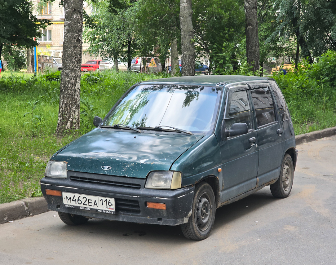 Татарстан, № М 462 ЕА 116 — Daewoo Tico '91-01