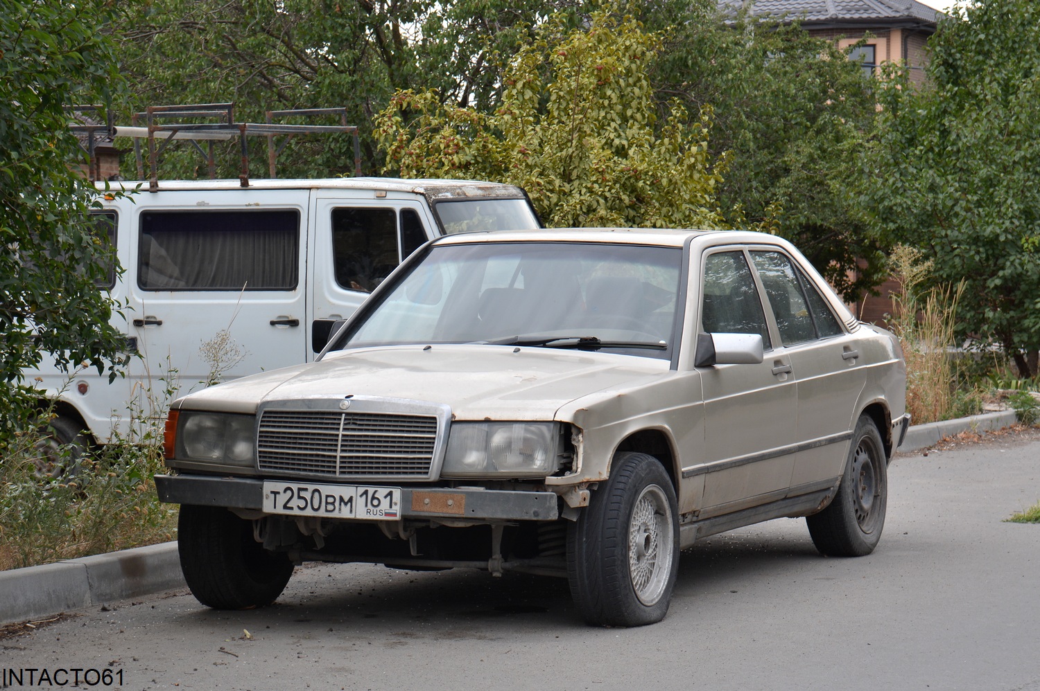 Ростовская область, № Т 250 ВМ 161 — Mercedes-Benz 190 (W201) '82-93