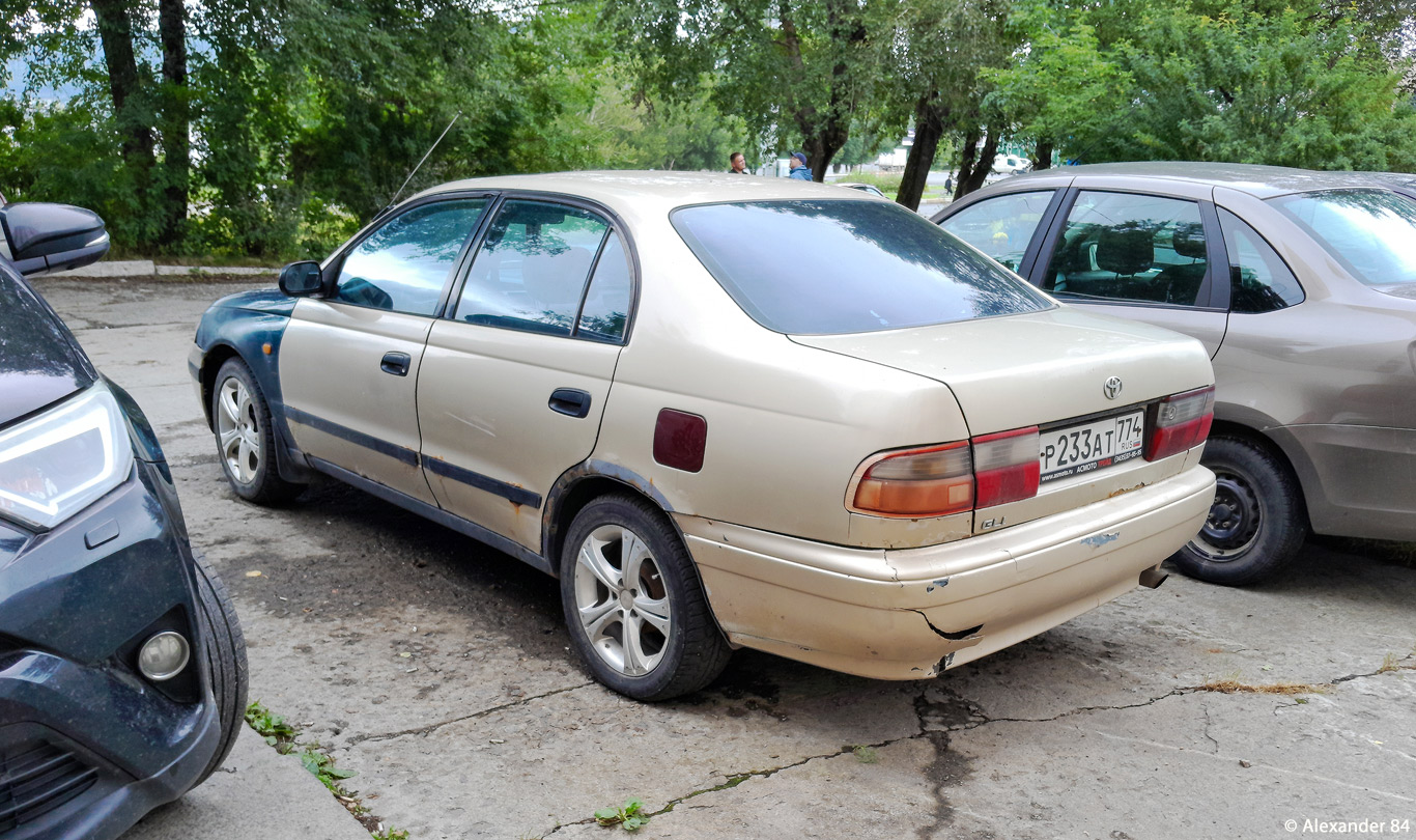 Челябинская область, № Р 233 АТ 774 — Toyota Carina E (T190) '92–97