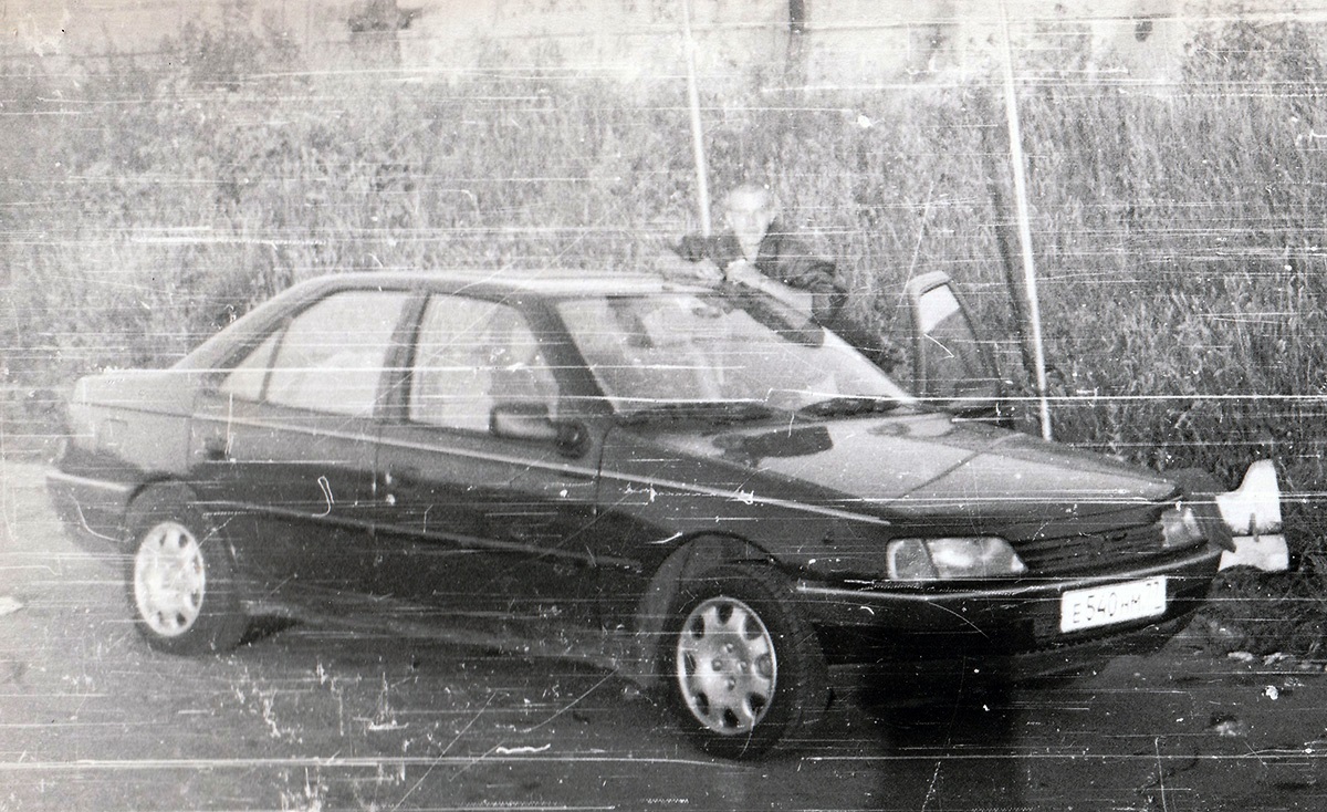 Москва, № Е 540 НМ 77 — Peugeot 405 '87-93; Исторические фотографии (до 2000 года) (Москва)
