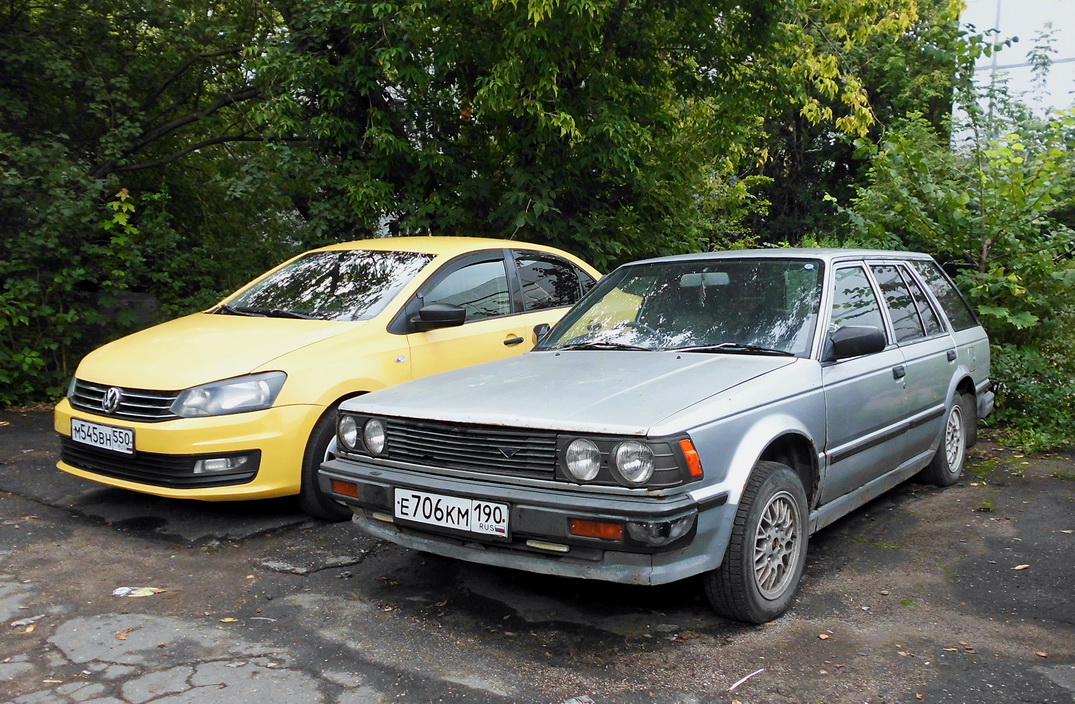 Московская область, № Е 706 КМ 190 — Nissan Bluebird (U11) '83-90