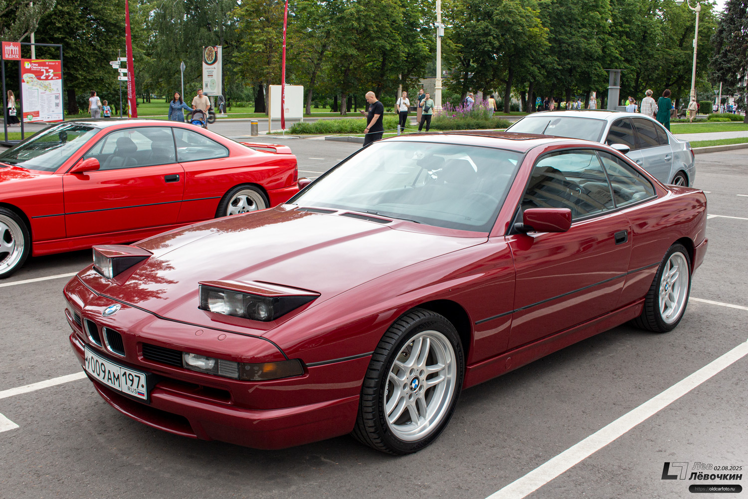 Москва, № У 009 АМ 197 — BMW 8 Series (E31) '89-99; Москва — Фестиваль "ПроДвижение" 2025
