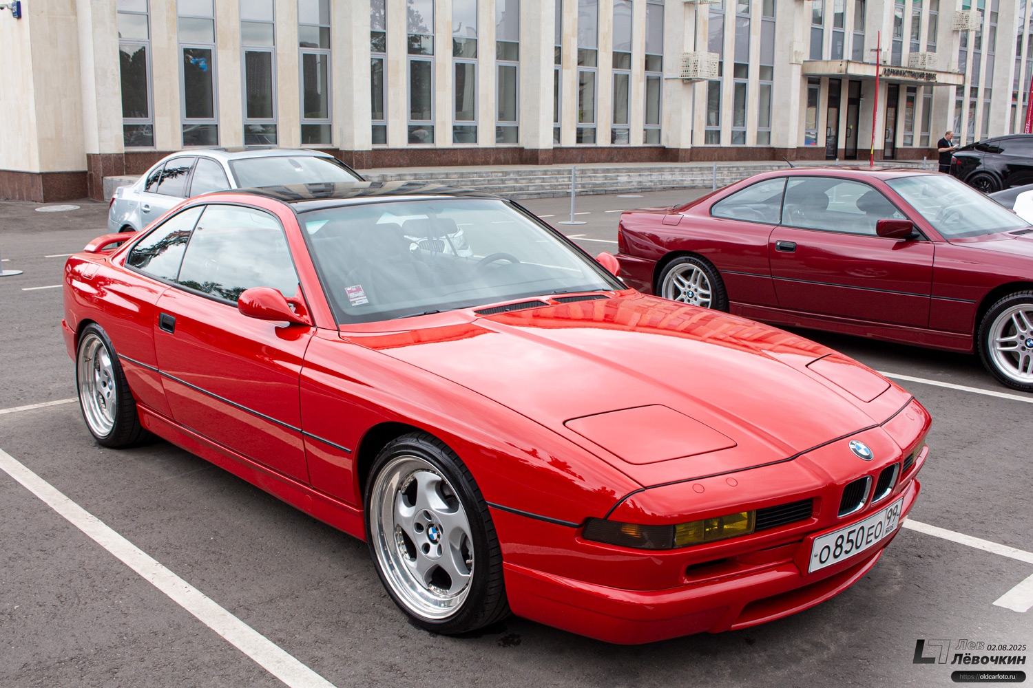 Москва, № О 850 ЕО 99 — BMW 8 Series (E31) '89-99; Москва — Фестиваль "ПроДвижение" 2025