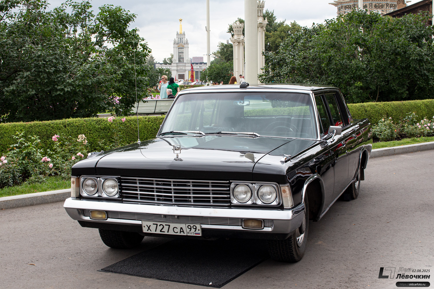 Москва, № Х 727 СА 99 — ЗИЛ-117 '71-84; Москва — Фестиваль "ПроДвижение" 2025