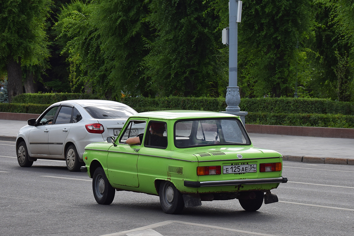 Волгоградская область, № Е 125 АЕ 34 — ЗАЗ-968М Запорожец '79-94