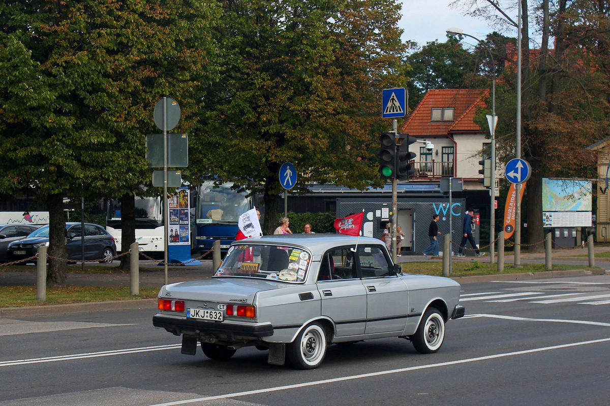 Литва, № JKJ 632 — Москвич-2140-117 (2140SL) '80-88; Латвия — Retro Jūrmala 25