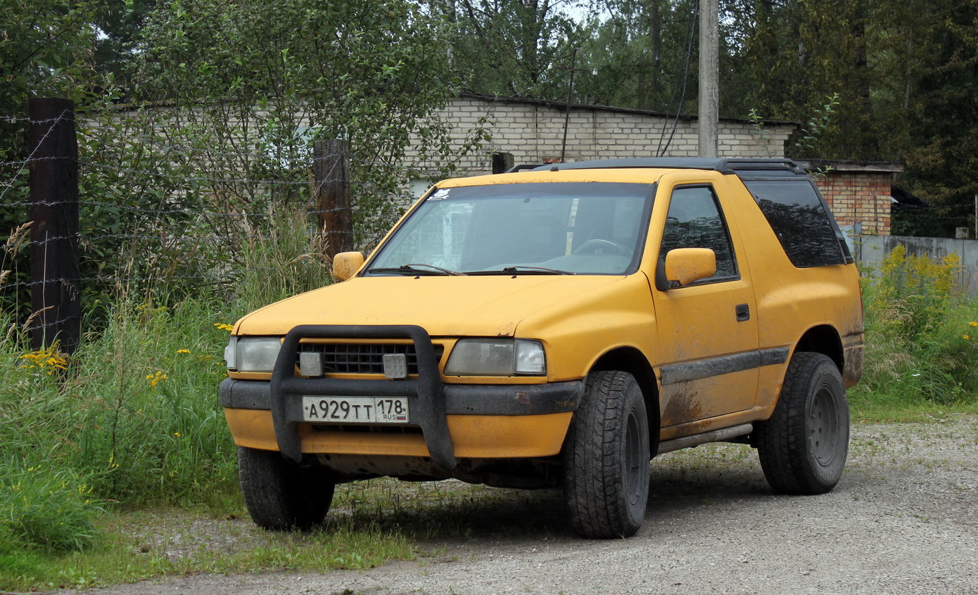 Псковская область, № А 929 ТТ 178 — Opel Frontera Sport (A) '91-98