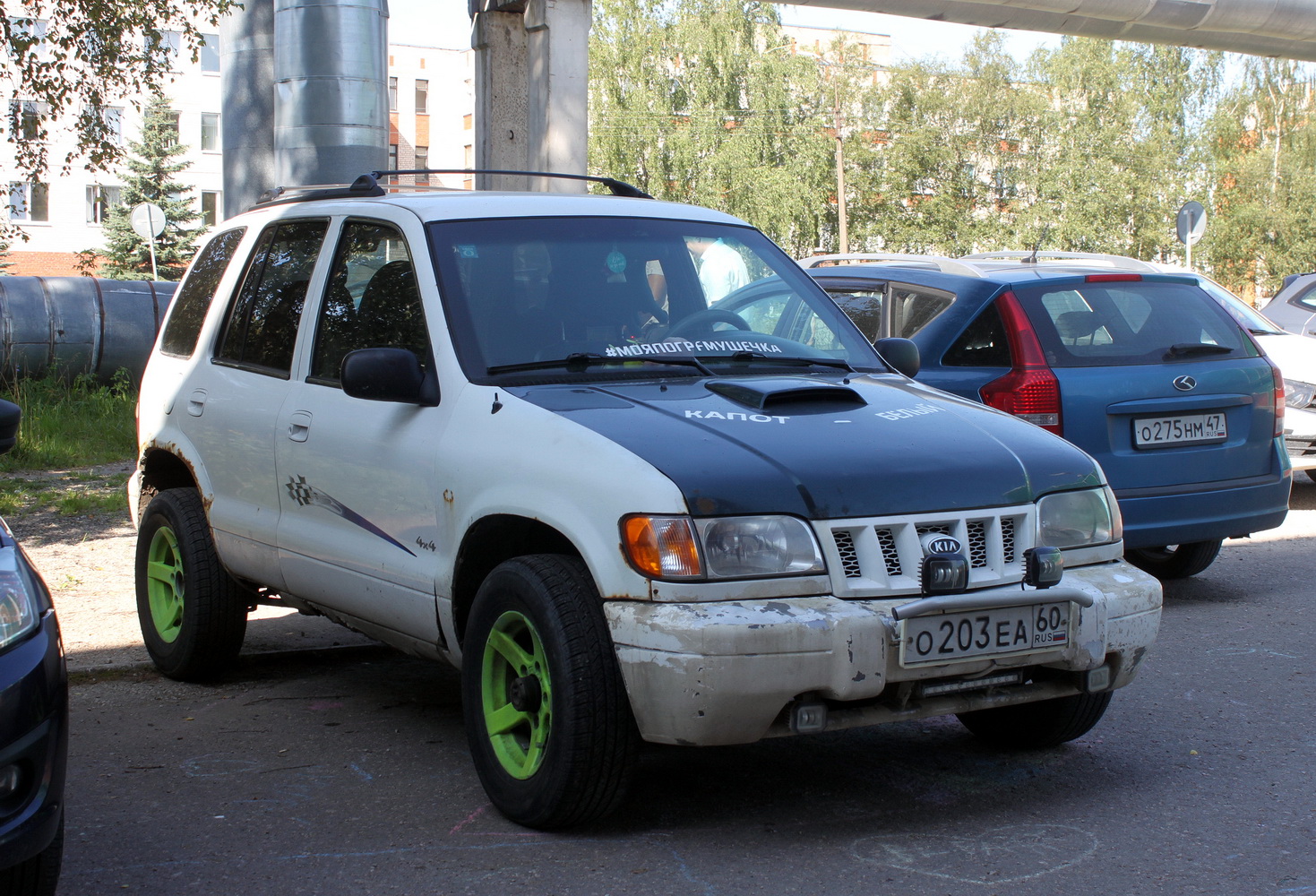 Псковская область, № О 203 ЕА 60 — Kia Sportage '93-04