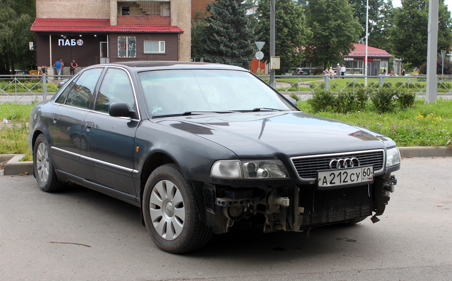 Псковская область, № А 212 СУ 60 — Audi A8 (D2) '94-99