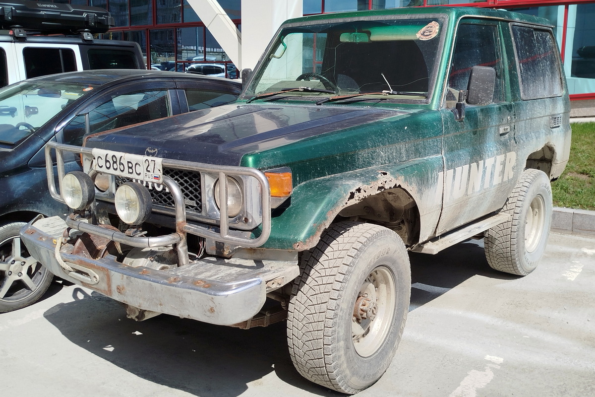Сахалинская область, № С 686 ВС 27 — Toyota Land Cruiser (J70) (heavy) '84-07