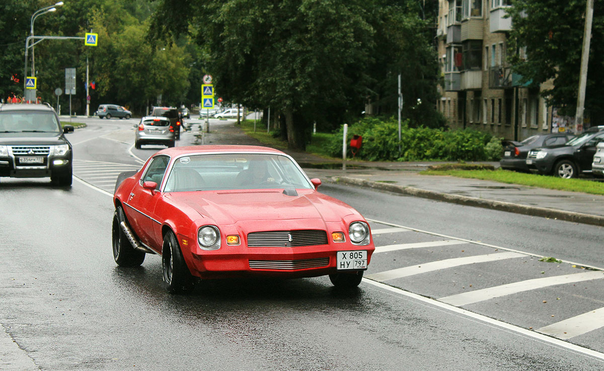Москва, № Х 805 НУ 797 — Chevrolet Camaro (2G) '70-81