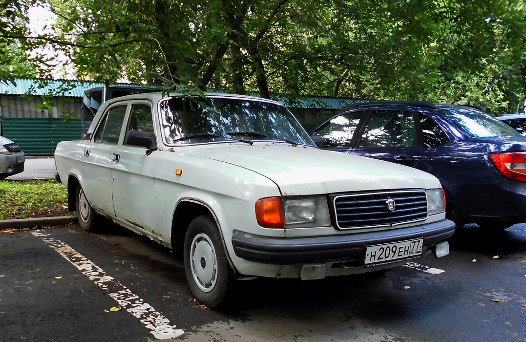 Москва, № Н 209 ЕН 77 — ГАЗ-31029 Волга '92-97