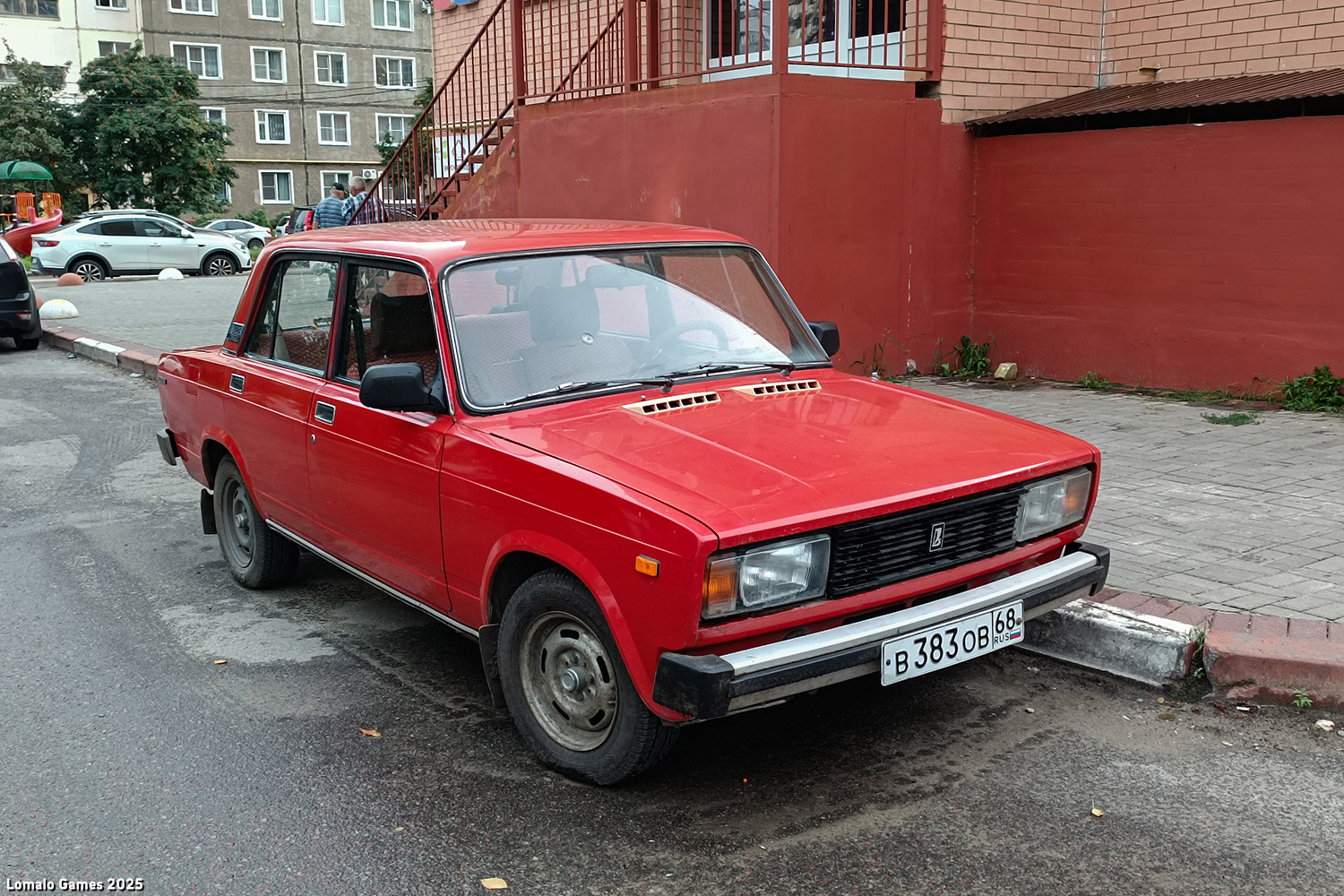 Тамбовская область, № В 383 ОВ 68 — ВАЗ-2105 Жигули '80-91