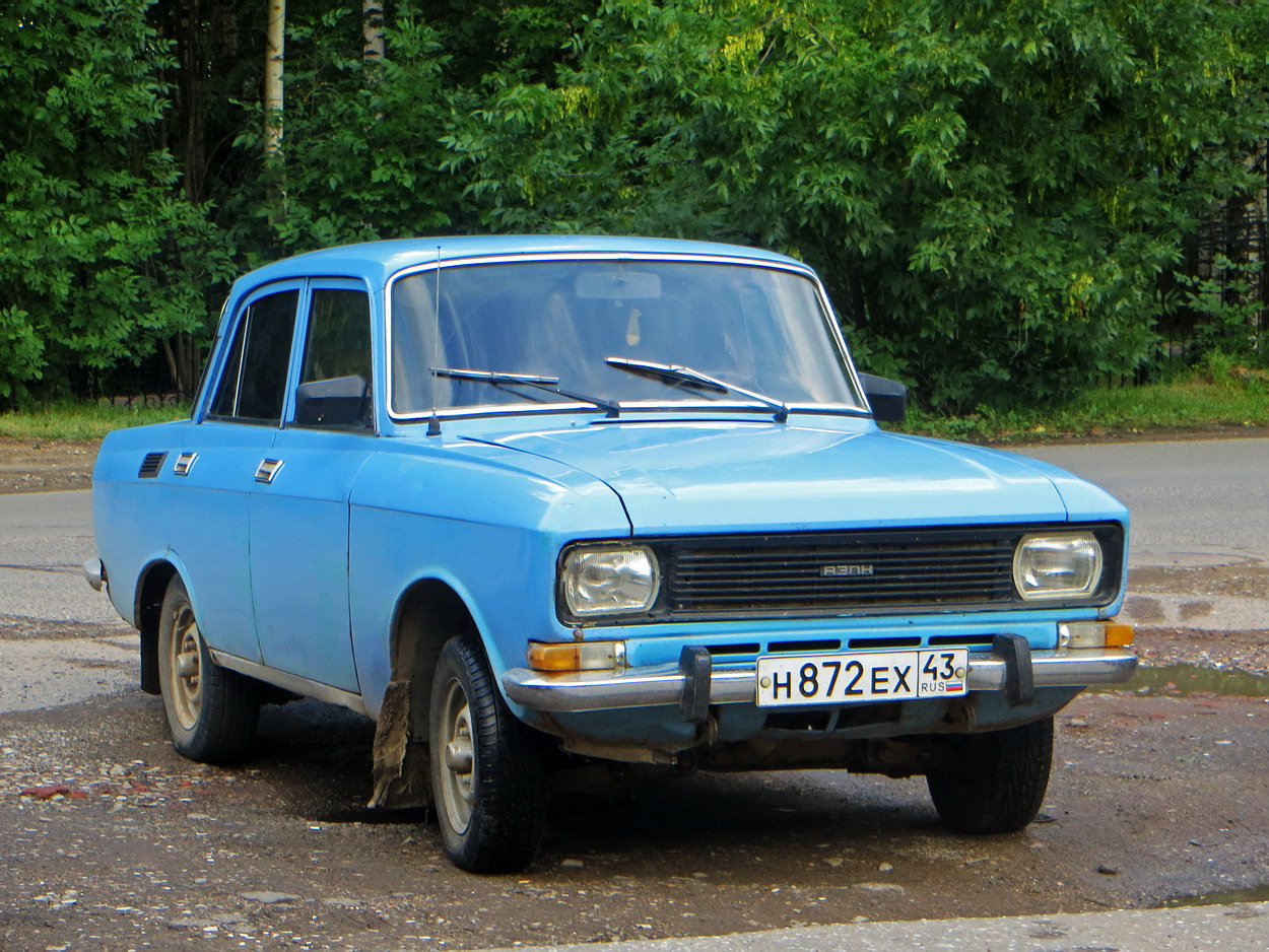 Кировская область, № Н 872 ЕХ 43 — Москвич-2140 '76-88