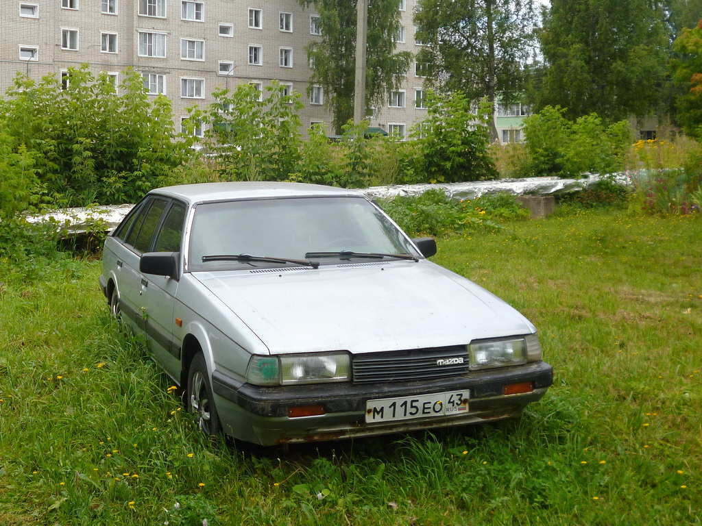 Кировская область, № М 115 ЕО 43 — Mazda 626 (GC) '82-87