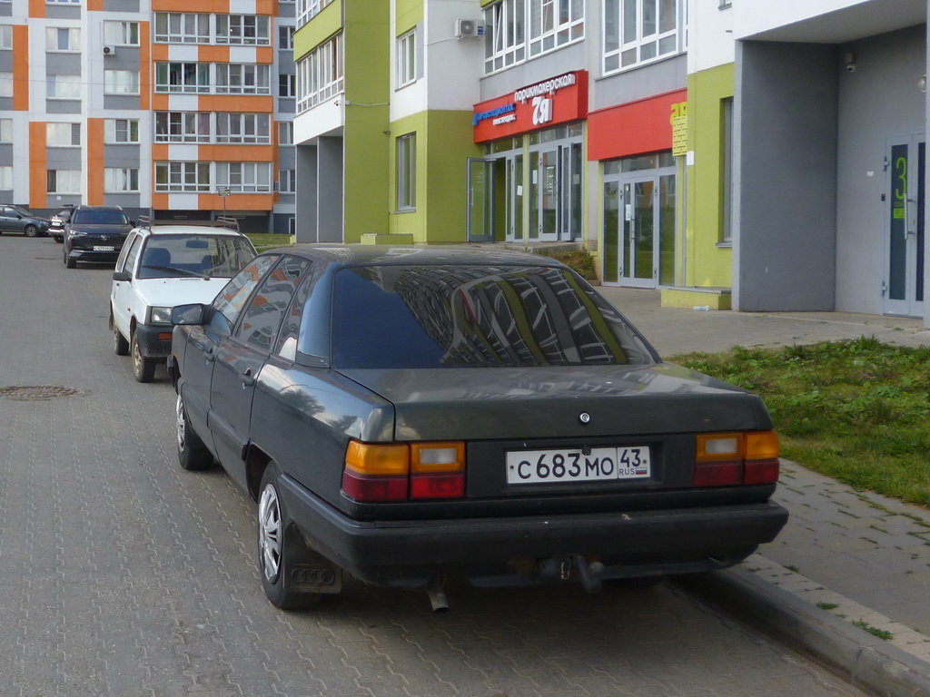 Кировская область, № С 683 МО 43 — Audi 100 (C3) '82-91