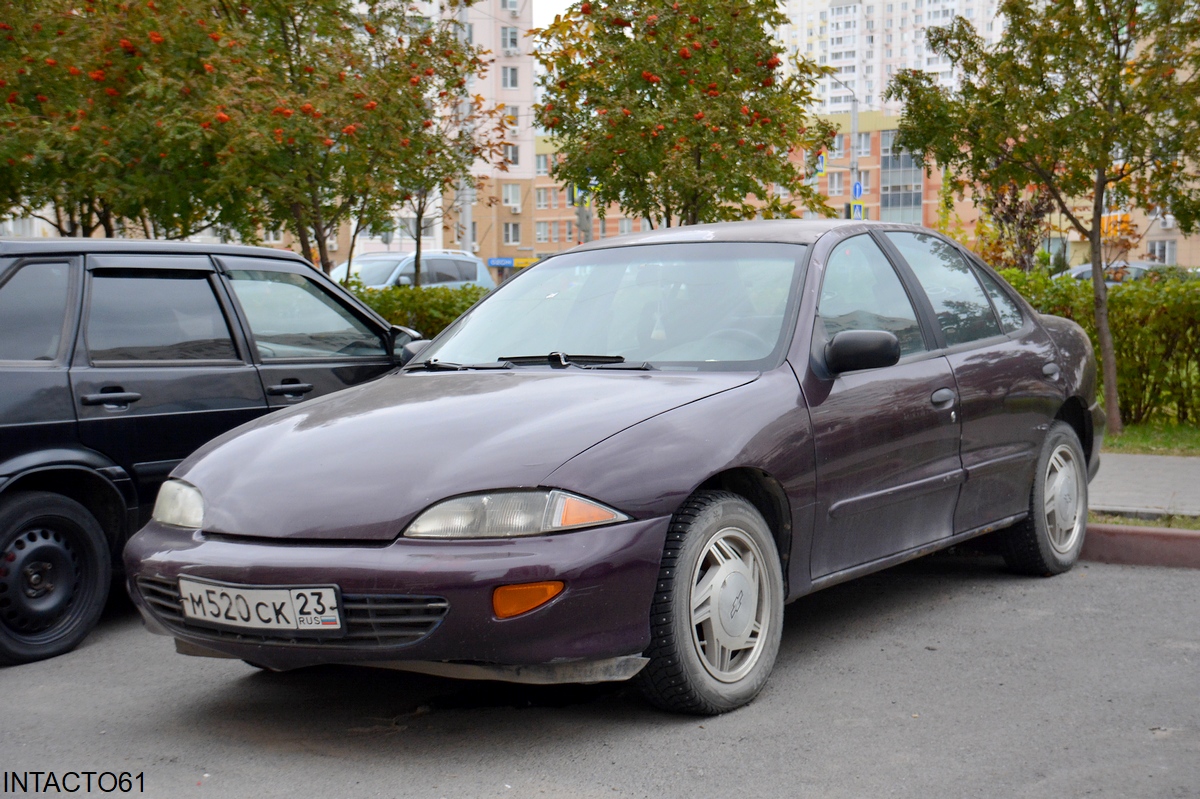 Ростовская область, № М 520 СК 23 — Chevrolet Cavalier (3G) '94-99; Краснодарский край — Вне региона