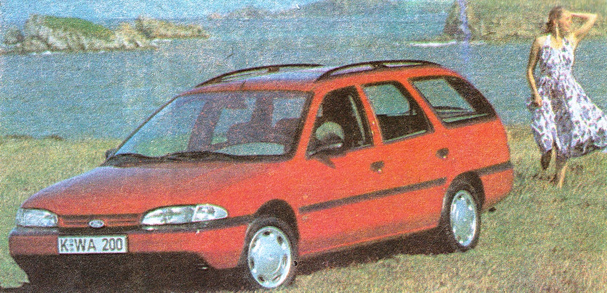 Германия, № K-WA 200 — Ford Mondeo (1G) '92-96; Германия — Федеративная республика Германия (1990-2000)