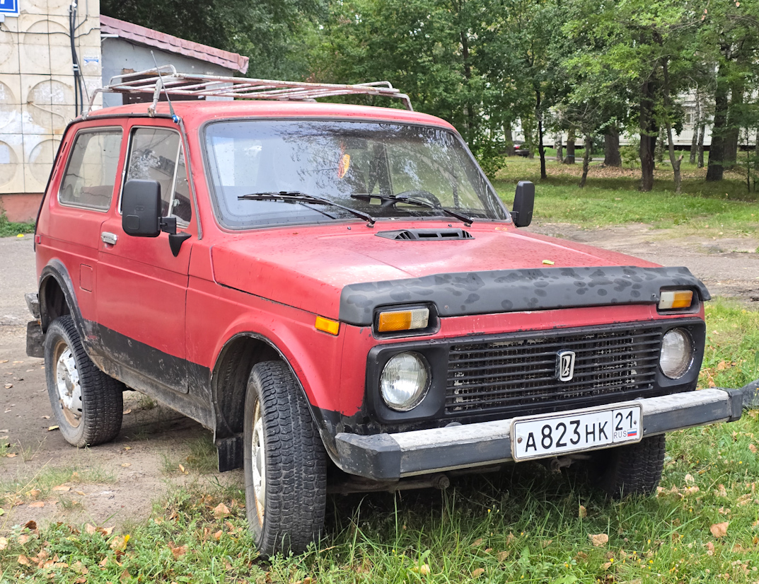 Чувашия, № А 823 НК 21 — ВАЗ-2121 Нива '77-94